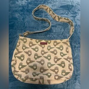 Bungalo 360 Owl Messenger Bag